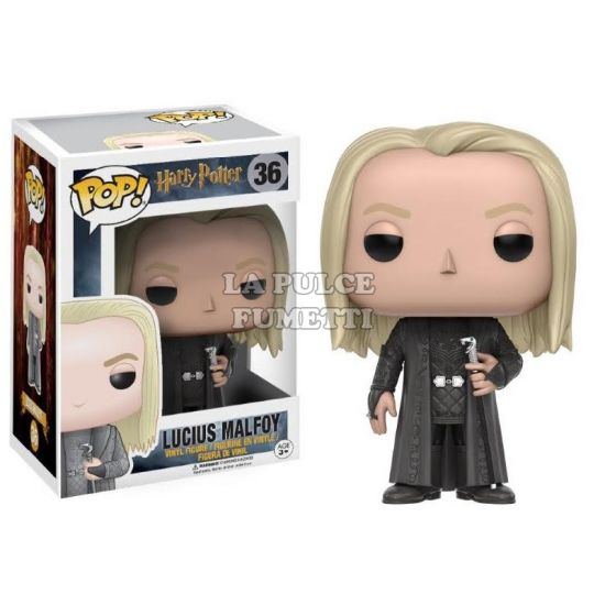 HARRY POTTER: LUCIUS MOLFOY - VINYL FIGURE #  36 - POP FUNKO 